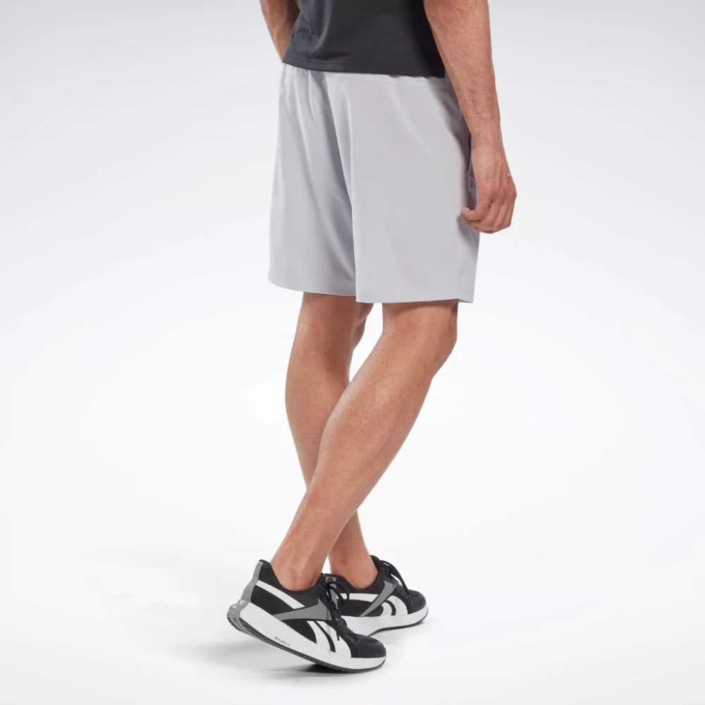 Reebok workout ready shorts in pure grey size S..USED - Picture 4 of 4